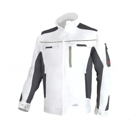 Classic White Stretch - Geaca de protectie