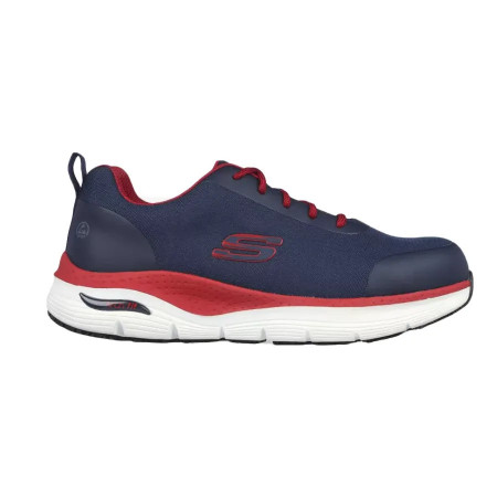 SKECHERS ARCH FIT SR - Pantofi de protectie ESD impermeabili, blue/red (S3, ESD)