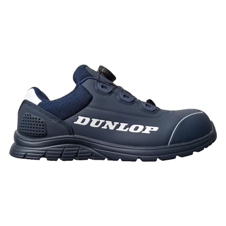 DUNLOP MATT NAVY - Pantofi de protectie ESD impermeabili, cu sistem de insiretare rapida (S3, SRC, ESD)