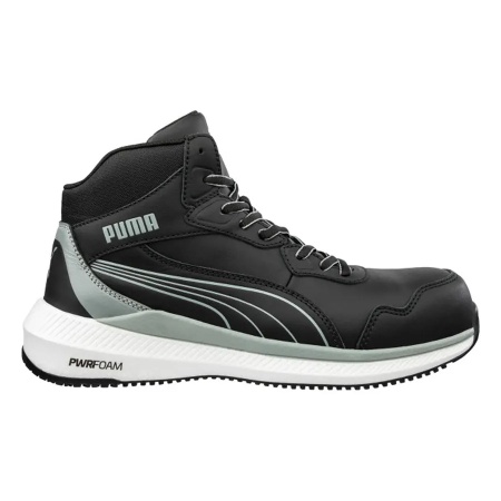 Puma Zoom Black - Bocanci de protectie impermeabili ESD (S3S, ESD, FO, HRO, SR)
