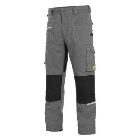 CXS STRETCH - Pantaloni de protectie elastici, gri/negru
