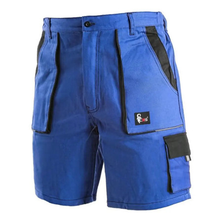 Luxy Tomas - Pantaloni de lucru scurti 100% bumbac, albastru