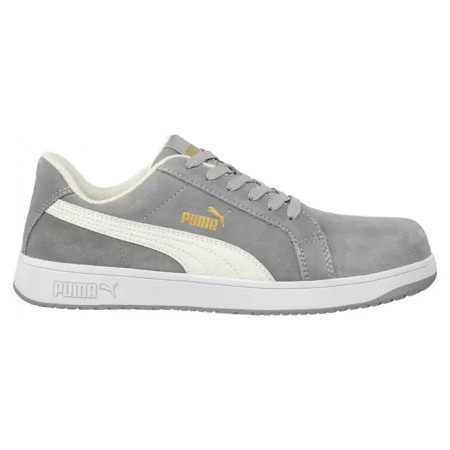Puma Iconic Suede Grey Low - Pantofi de protectie (S1PL, ESD, FO, HRO, SR)