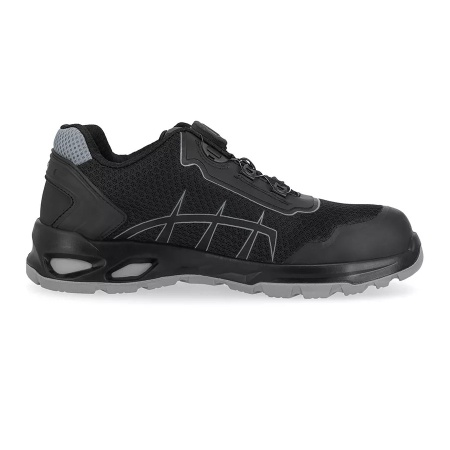 Procera Lotus – Pantofi de protectie compozit, cu sistem de insiretare rapida, negru/gri (S1PS)