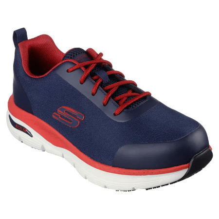 SKECHERS ARCH FIT SR - Pantofi de protectie ESD impermeabili, blue/red (S3, ESD)