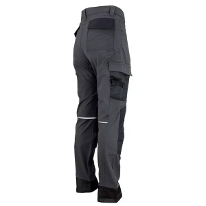 Pantaloni de lucru outdoor - elastici, usori, cu buzunare pentru genunchiere