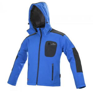 Classic - Jacheta softshell, rezistenta la ploaie si vant, albastru OUTLET