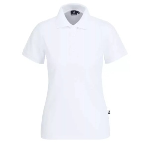 Fly tricou polo dama - elegant si confortabil pentru mediul profesional, alb