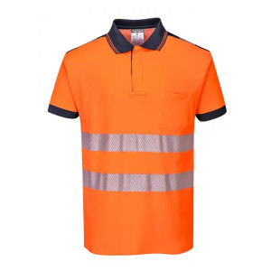 Portwest T180 - Tricou polo reflectorizant, portocaliu