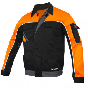Professional Black - Geaca de protectie, material STRONG
