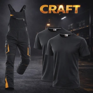 SET Craft - Salopeta de lucru + 2 tricouri