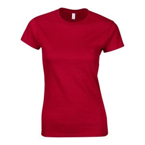Tricou dama, cherry red