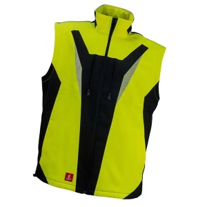 823 - Vesta softshell de protectie, verde