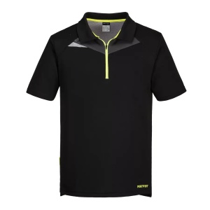DX410 - Tricou, negru/galben