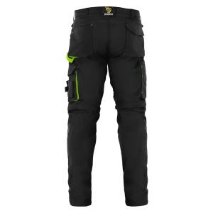 PCR ZEUS BLACK - Pantaloni de lucru RIP-STOP - MULTIFUNCTIONAL OUTLET