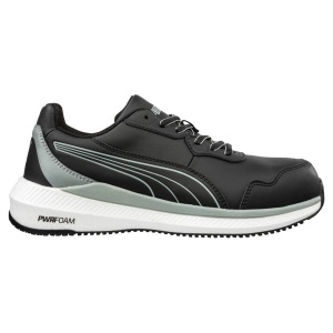 Puma Zoom Black - Pantofi de protectie impermeabili ESD, non-metalici (S3S, ESD, FO, HRO, SR)