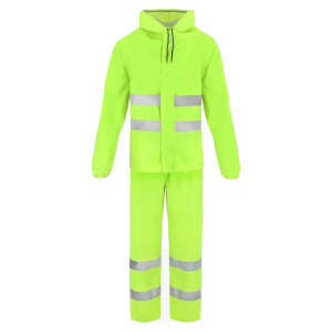 RAIN-VIS - Costum impermeabil reflectorizant (geaca+pantaloni)