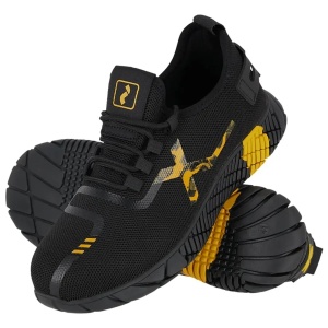 REIS Galaxy Black-Orange - Pantofi de protectie tip adidas (S1PL, SRA)
