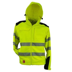 Urgent 981 –Geaca softshell reflectorizanta termoizolata cu gluga si maneci detasabile – 5000 mm impermeabilitate