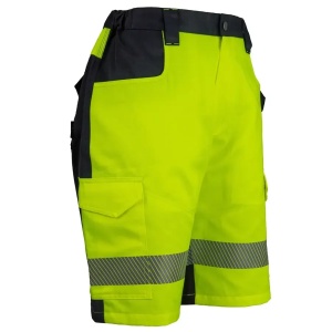Pantaloni de lucru scurti, galben/negru Urgent 620