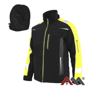 ClassWORK WIN - Geaca SOFTSHELL de protectie de iarna, imblanita, reflctorizanta*