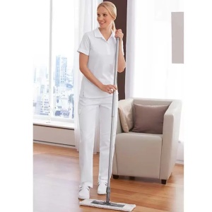 Fly tricou polo dama - elegant si confortabil pentru mediul profesional, alb