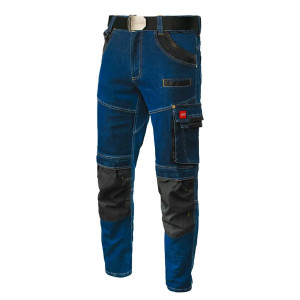 Pantaloni de protectie tip blugi JEANS BLUE
