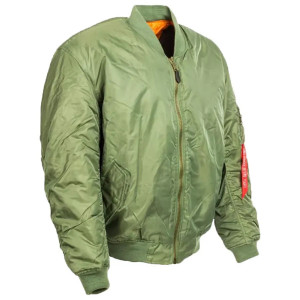 M-Tramp MA-1 - Geaca bomber, verde