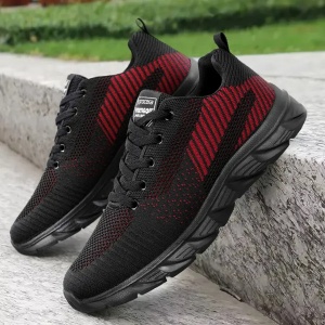 PROCERA VERTIGO - Pantofi casual – usori si respirabili, negru/rosu