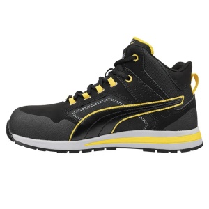 Bocanci de protectie S3 Puma Crosstwist Black Mid