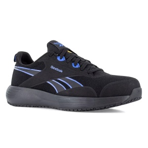 Reebok Lite Plus IB5106 – Pantofi de lucru Reebok cu bombeu compozit (S1PS, ESD, HRO, SR) negru/albastru