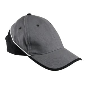 Sapca baseball, gri/negru