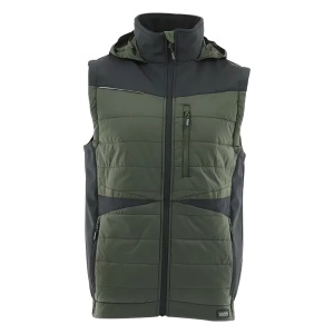 Comfort Plus Olive Hybrid - Vesta de iarna, verde/negru