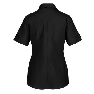 Fiore bluza dama cu maneca scurta - eleganta si confortabila pentru mediul profesional, negru