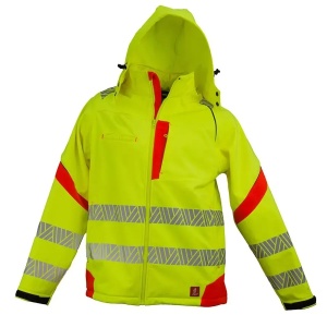 HV-8723 - Jacheta softshell de iarna reflectorizanta