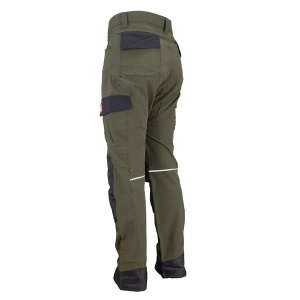 Pantaloni de lucru OUTDOOR, verde/negru