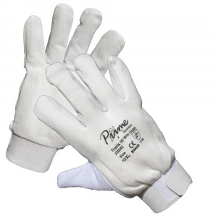 102 White - Manusi din piele de capra