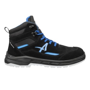 Albatros Vector Blue Mid – Bocanci de protectie cu bombeu metalic, impermeabili (S3, FO, SR)