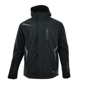 Sara Comfort Winter - Geaca softshell imblanita, impermeabila, gri - calitate premium