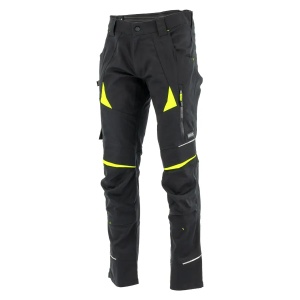 SET BLACK - Pantaloni de lucru + jacheta polar + bluza