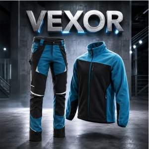 SET VEXOR - Pantaloni de lucru si jacheta fleece