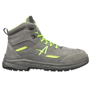 Albatros Vector Green Mid – Bocanci de protectie cu bombeu metalic, impermeabili (S3, FO, SR)