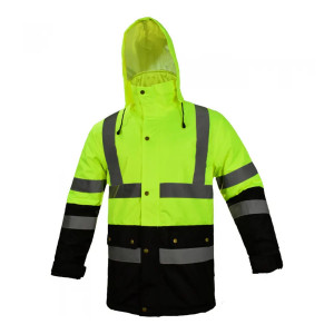 BI YELLOW - Geaca de protectie reflectorizanta de iarna