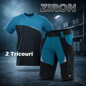 Set Ziron - Pantaloni de protectie scurti + 2 tricouri*