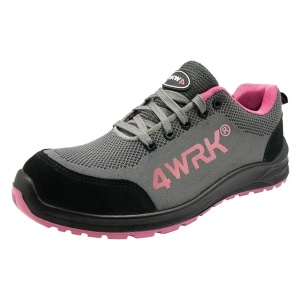 4WRK Mensa - Pantofi de protectie PINK dama (S1P, ESD)