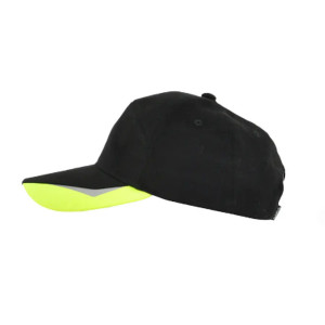 Comfort Plus - sapca baseball, negru/galben