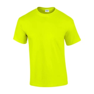 Tricou Gildan Safety Green, 100% bumbac