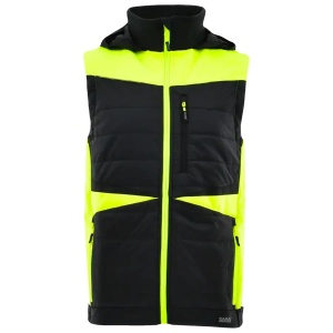 Comfort Plus Yellow Hybrid - Vesta de iarna, negru/galben