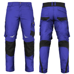 PCR HELICON BLUE - Pantaloni de lucru RIP-STOP, albastru/negru