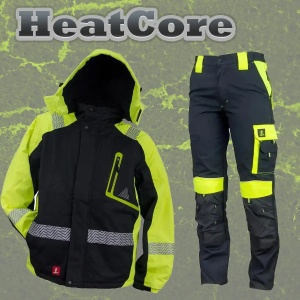 SET HeatCore - Geaca de iarna + pantaloni de lucru